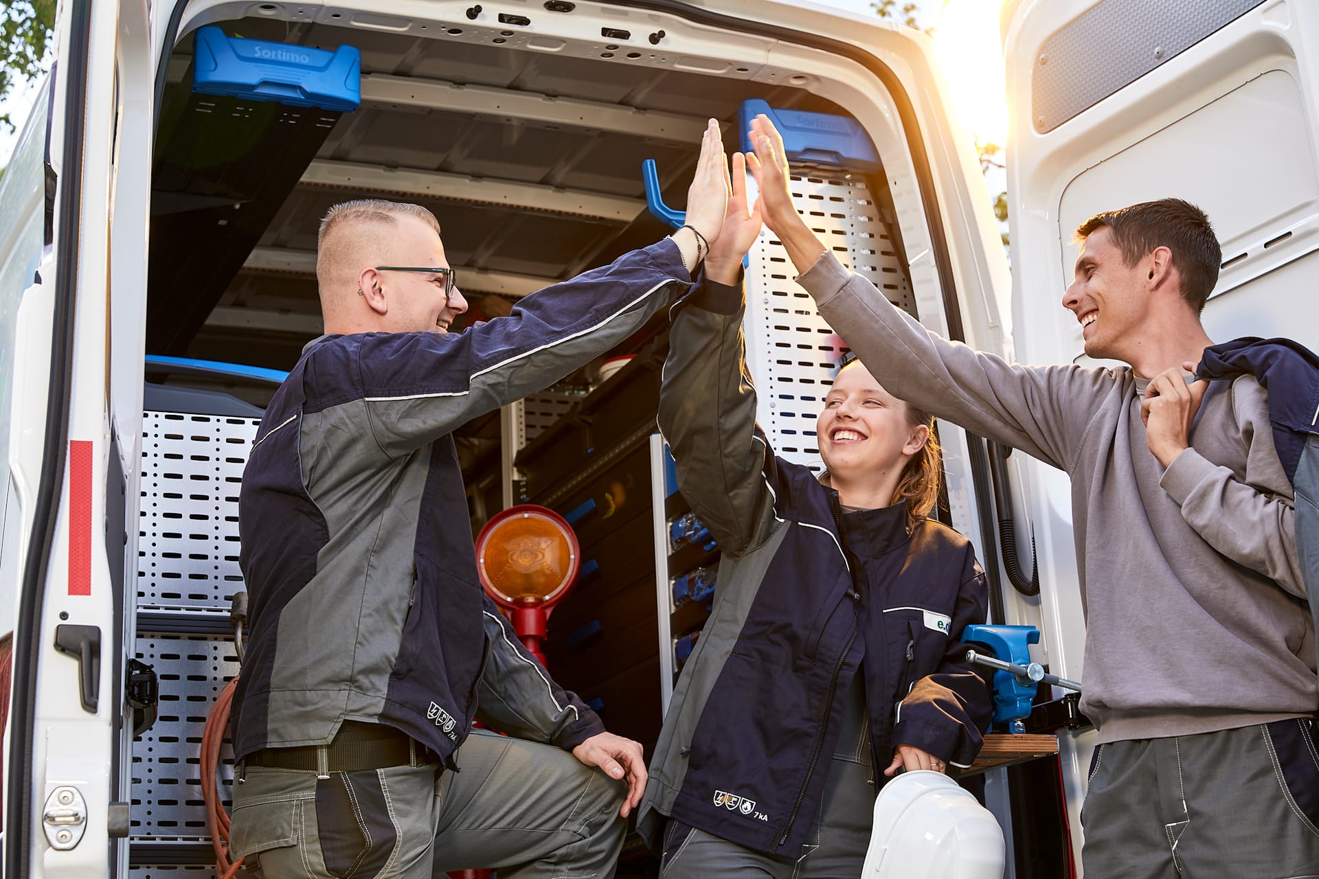 Einsteigen bei E.DIS